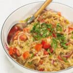 Ensaladang talong served in a bowl.