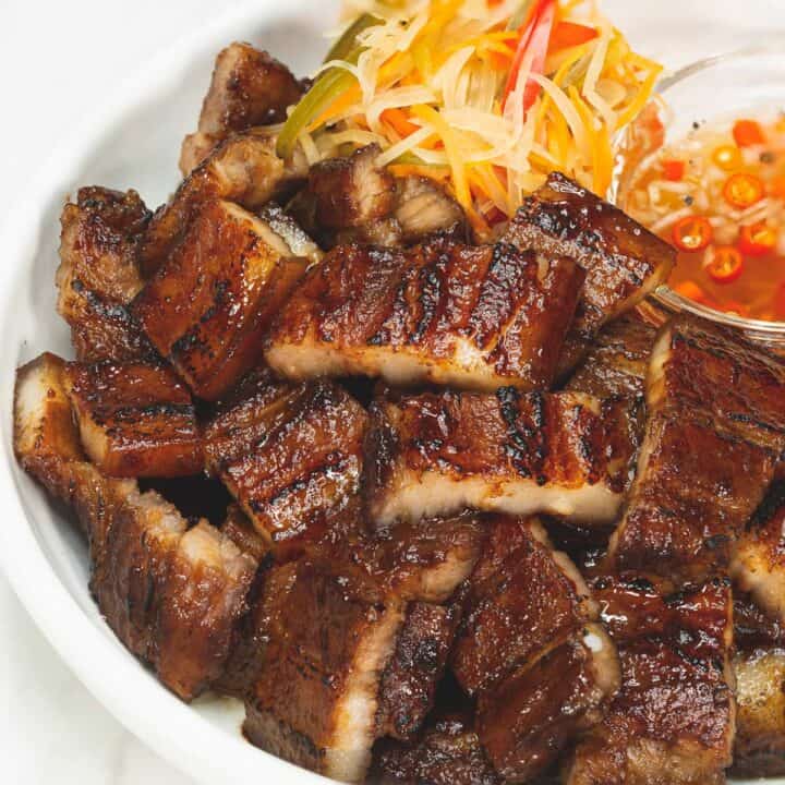 Inihaw na Liempo (Grilled Pork Belly) Recipes by Nora