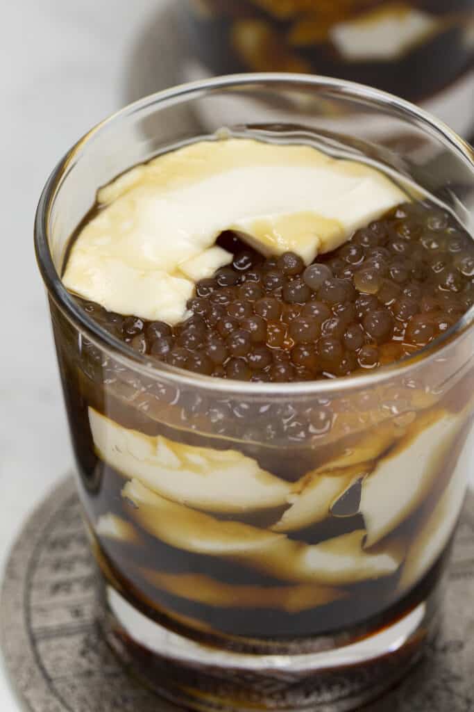 Taho (Tofu with sago and syrup) Recipes by Nora