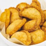 Chicken Empanada in a bowl.