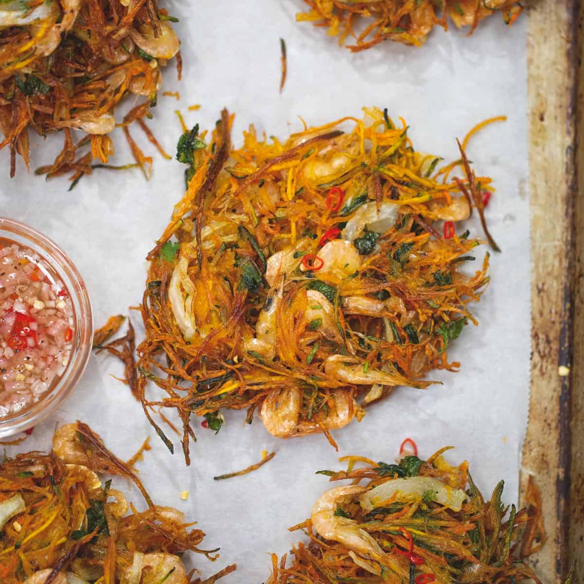 Okoy or Ukoy (Shrimp and Vegetable Fritters)-image
