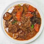 Korean Beef Stew in a bowl.