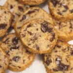 Salted Chocolate Chunk Shortbread Cookies.