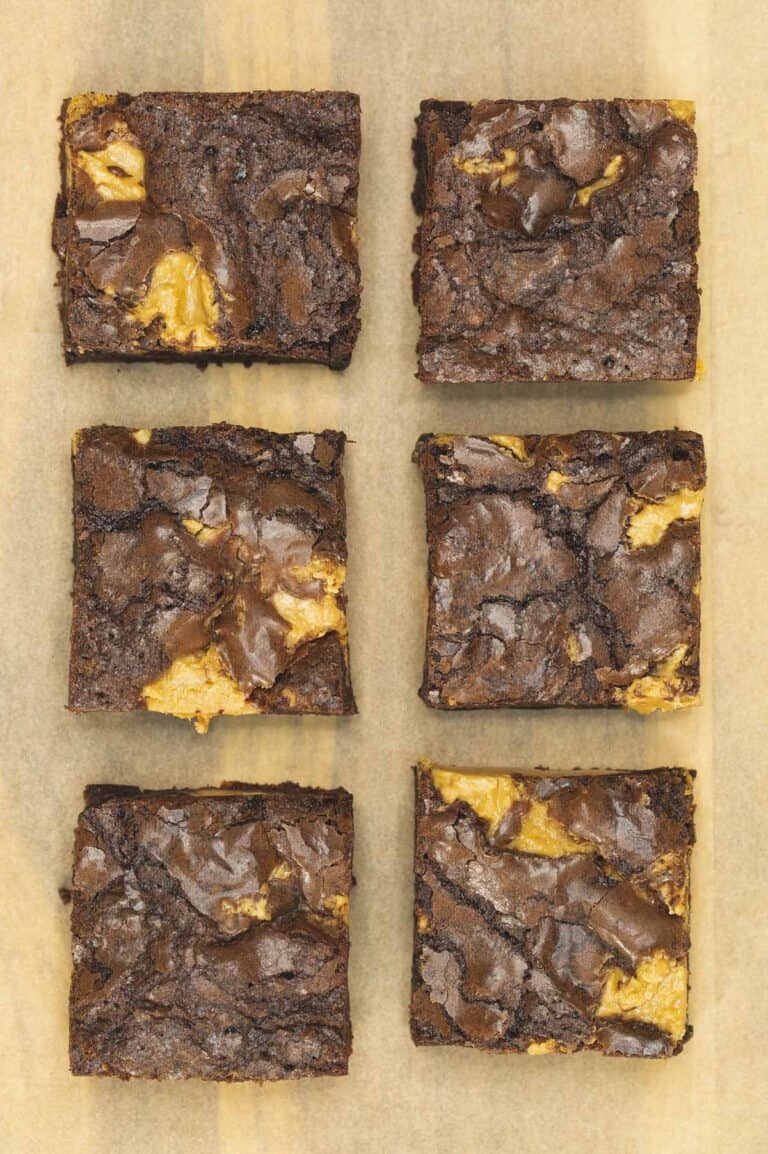 Peanut Butter Brownies From Brownie Mix Recipes by Nora