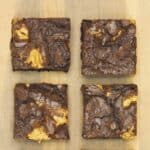 Peanut Butter Brownies.