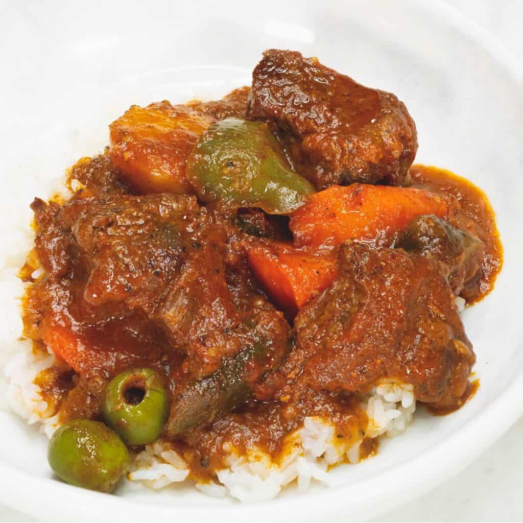 Beef Caldereta - Recipes by Nora