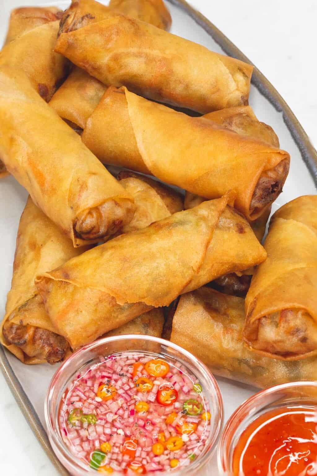 Lumpiang Gulay Recipe Recipes by Nora