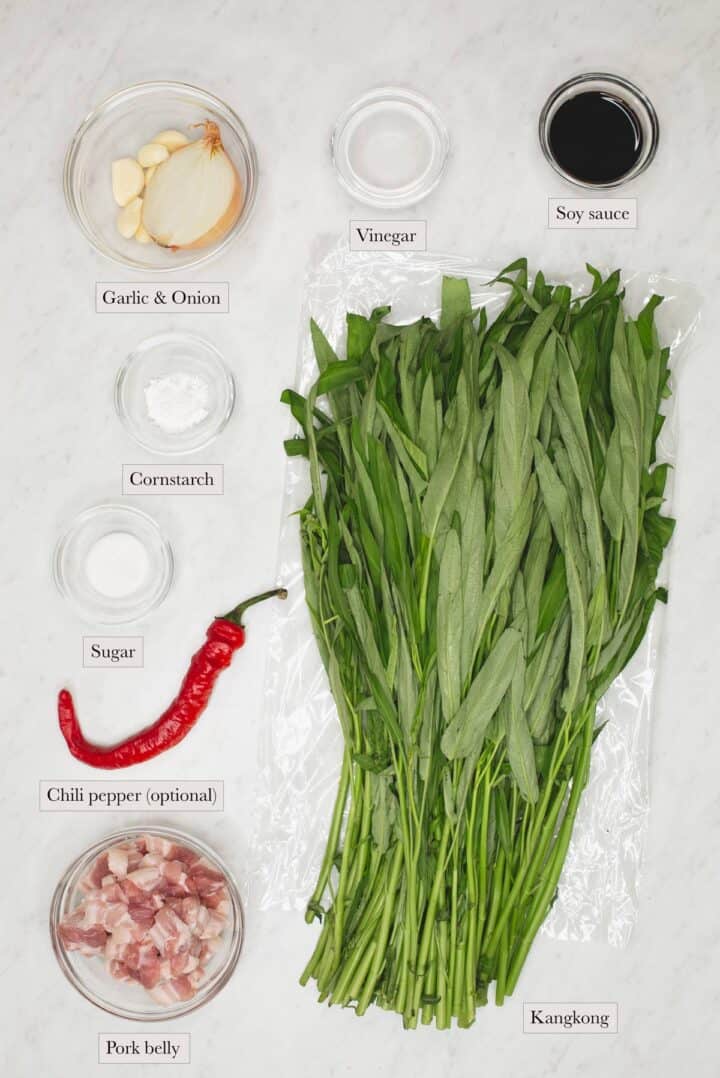 Adobong Kangkong Recipe