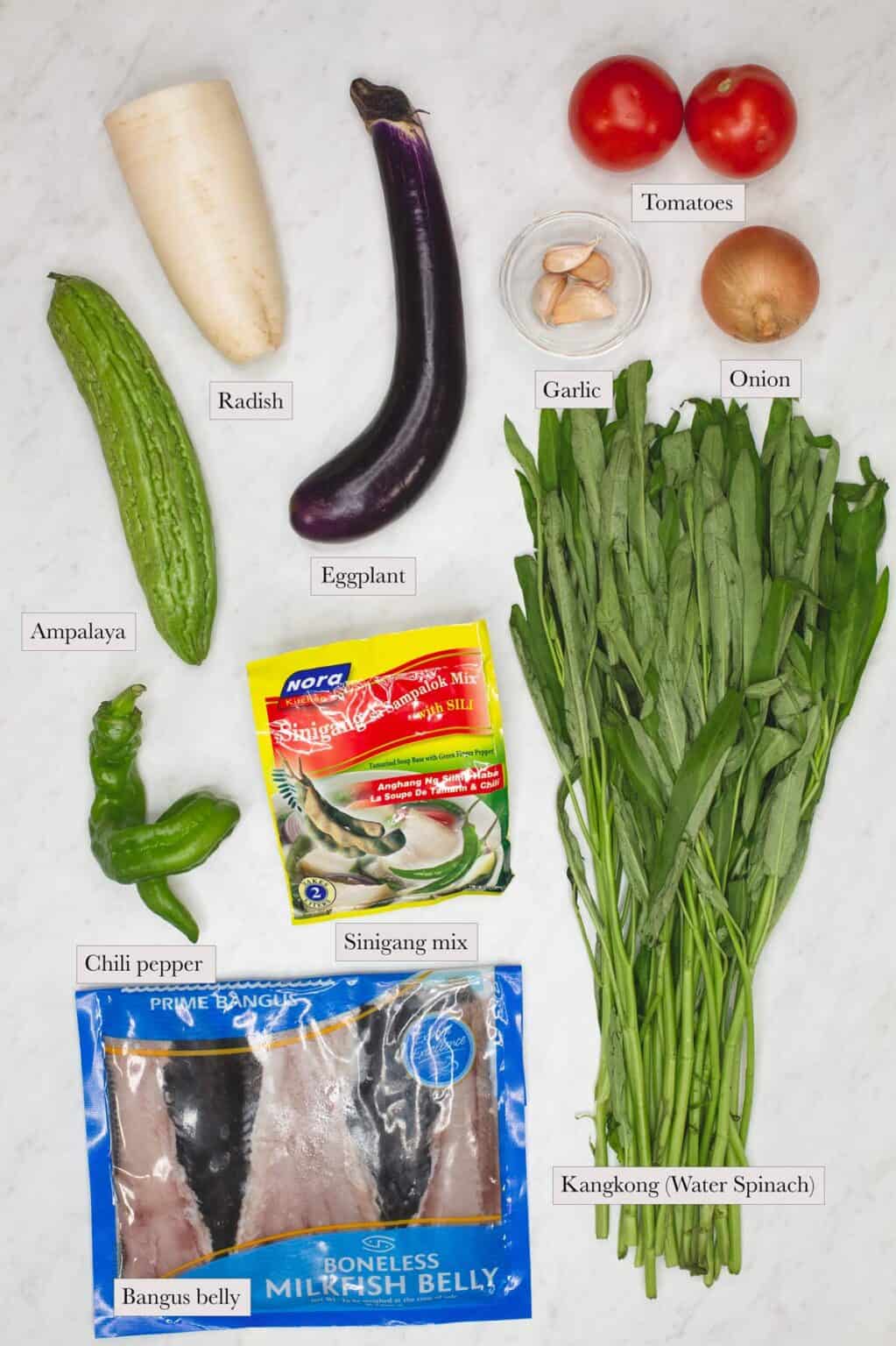 Sinigang na Bangus Recipe