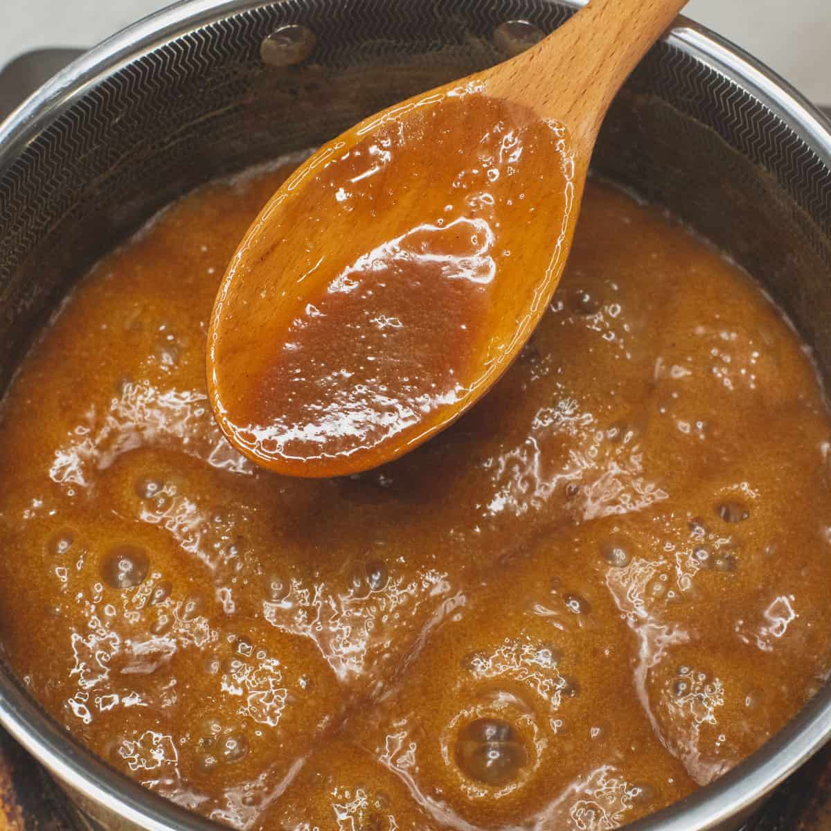 thickened mixture