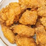 Filipino Fried Chicken on a plate.