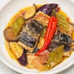 Paksiw na Bangus in a bowl.