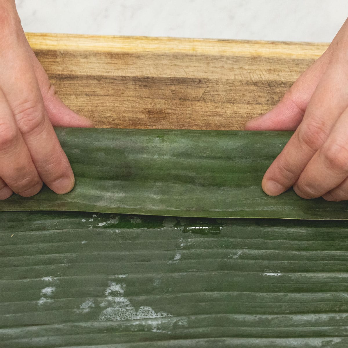Shaping into a 4-inch log