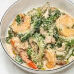 Ginataang Ampalaya in a bowl.