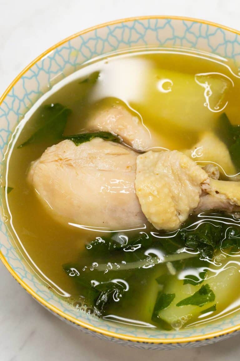 Chicken Tinola Recipe (Tinolang Manok)
