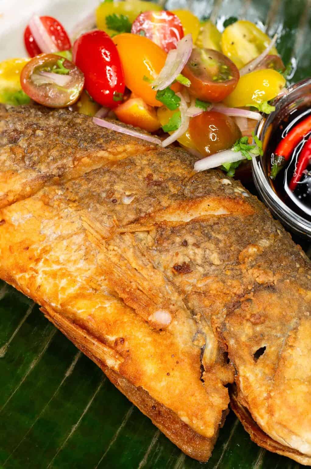 Crispy Fried Whole Fish Recipe - Recipes by Nora