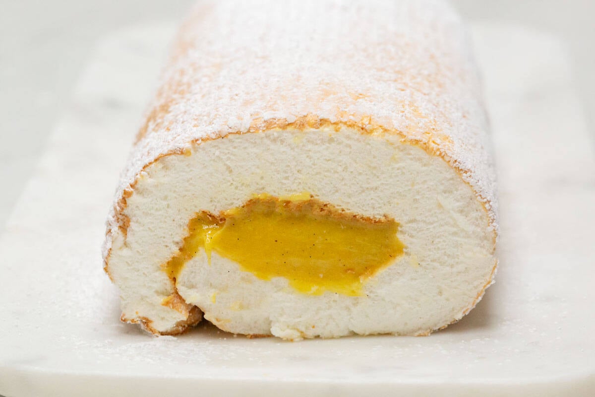 Brazo de Mercedes on a plate.
