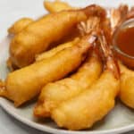 Camaron Rebosado on a plate