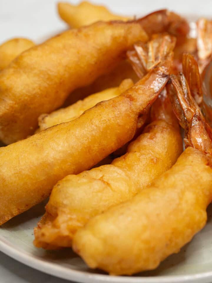 Camaron Rebosado on a plate