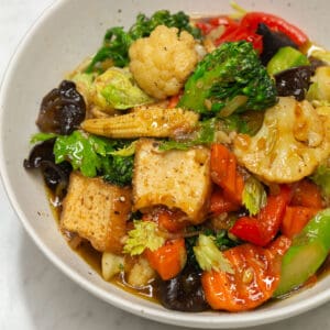 Chopsuey in a bowl