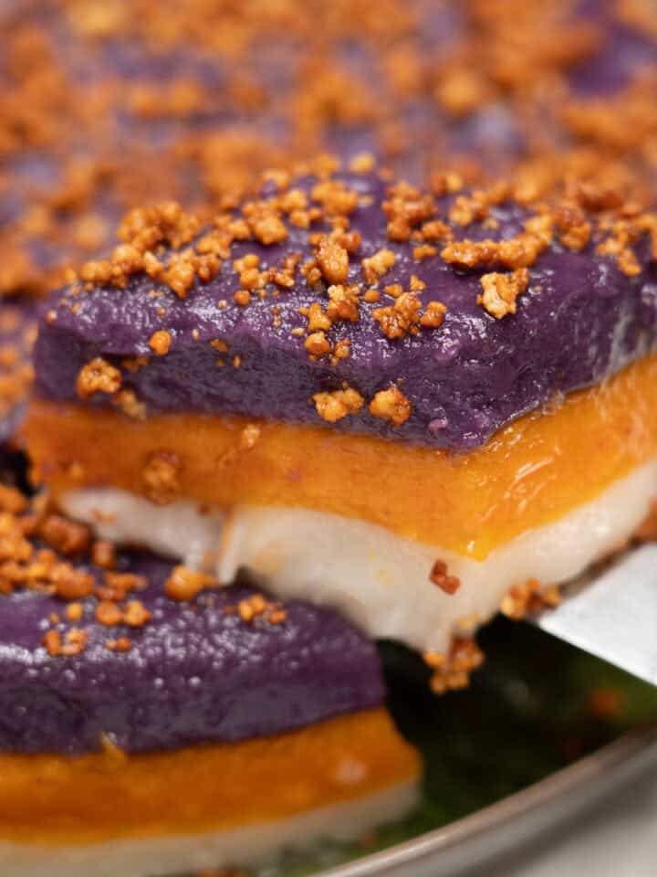 Sapin-Sapin on a plate