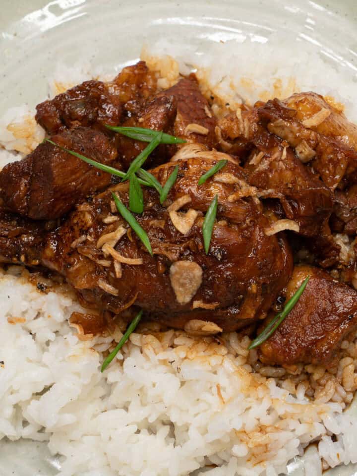 Adobo with more rice