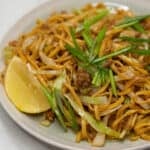 Pancit Canton with Ground Pork and Cabbage featured image