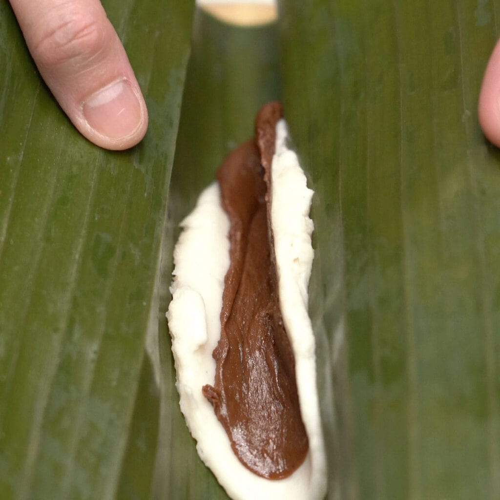 Moron Rice Suman Moron Recipe (Chocolate Sticky Rice Rolls)
