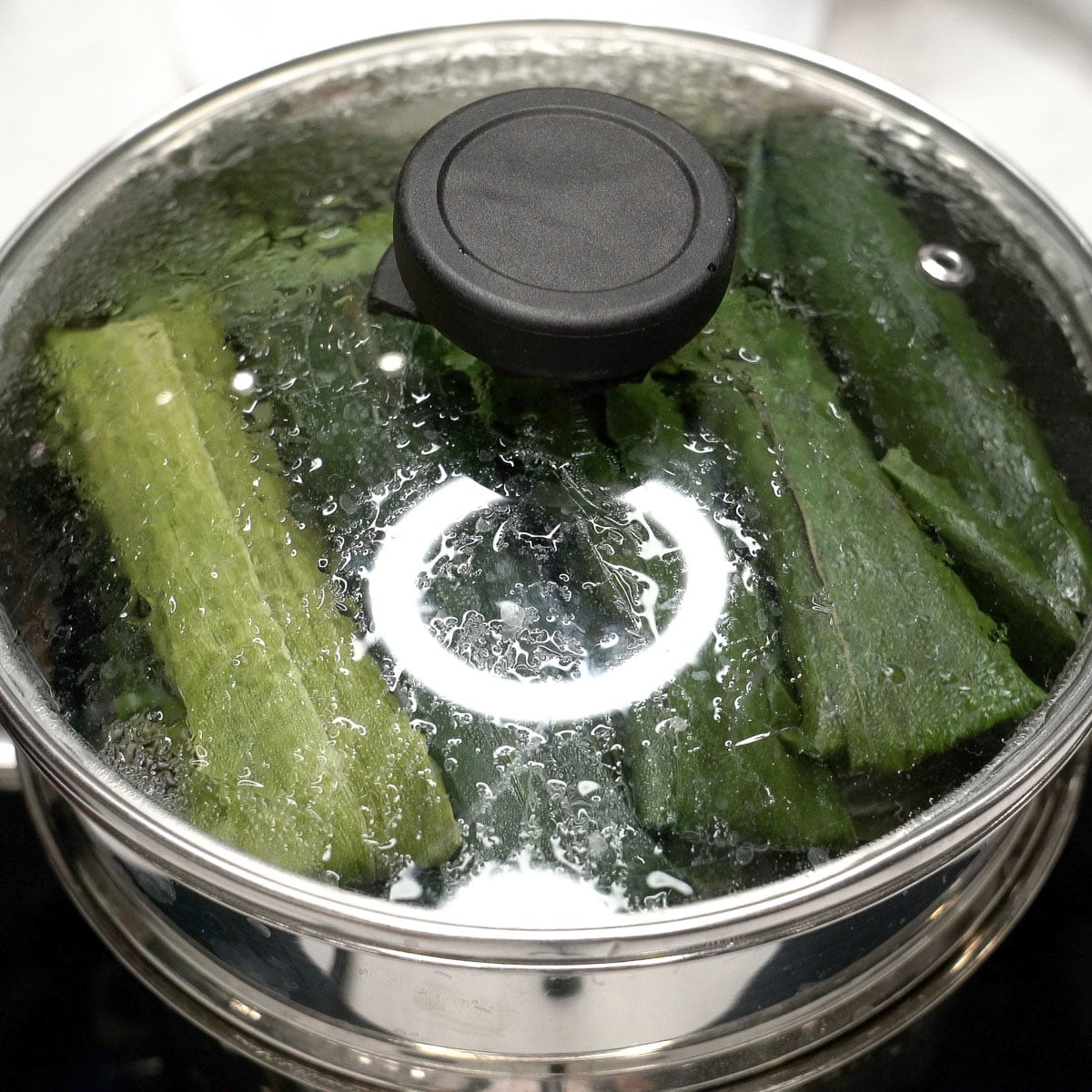 Steaming suman moron.