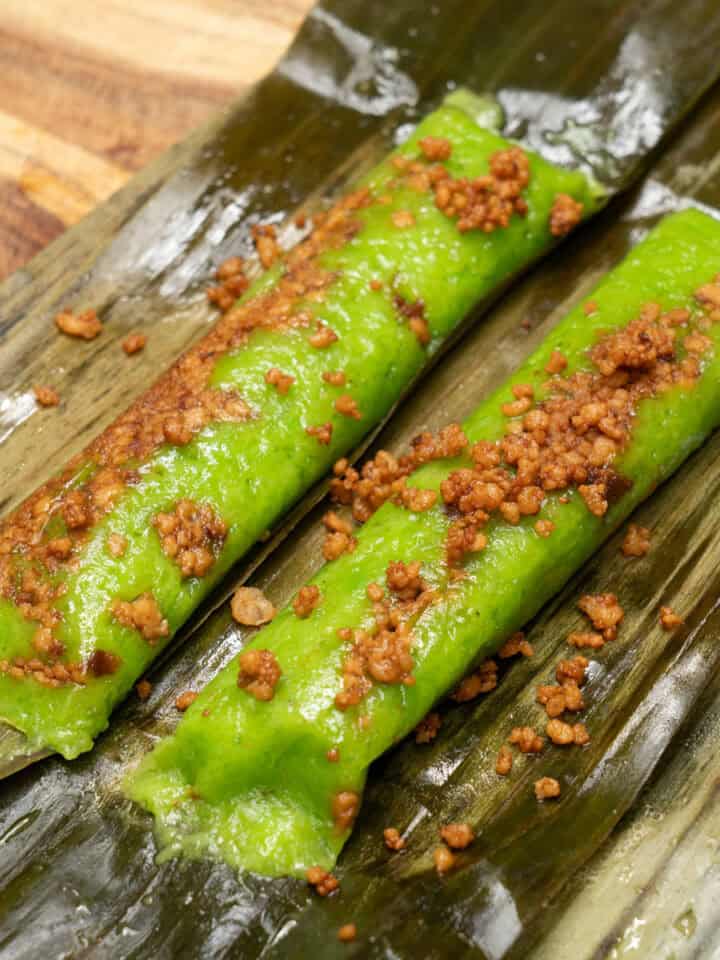 Suman Pinipig Recipe with Latik featured image