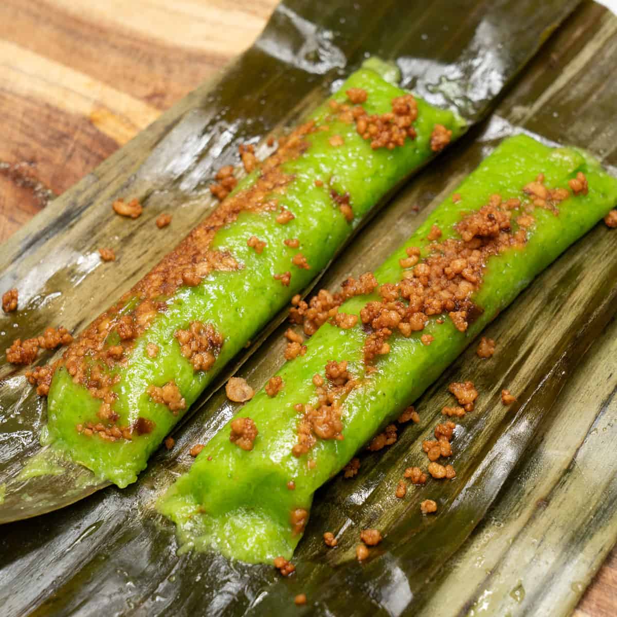 Suman Pinipig Recipe with Latik