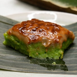 Bibingkang Pinipig recipe featured image